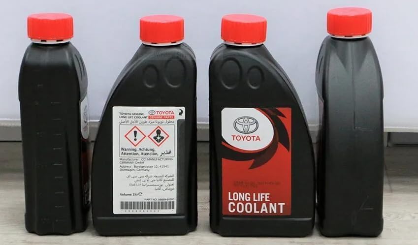 TOYOTA Anti-Freeze Long Life Coolant (1l, Red/Pink) – buyanycarsparts
