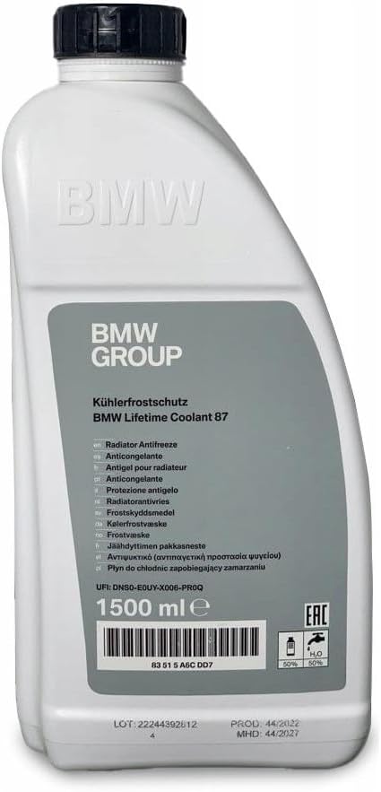 BMW Lifetime Coolant 87 1.5 L (02), Blue