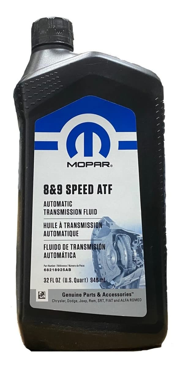 Mopar Chrysler Dodge Jeep Ram 8 & 9 Speed Automatic Transmission Fluid (946ml) - 68218925GB