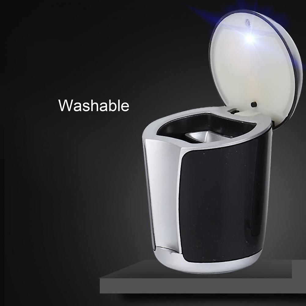 Car Ashtray Flame Retardant Smokel Self Extinguishing Auto Cup Holder I8G0