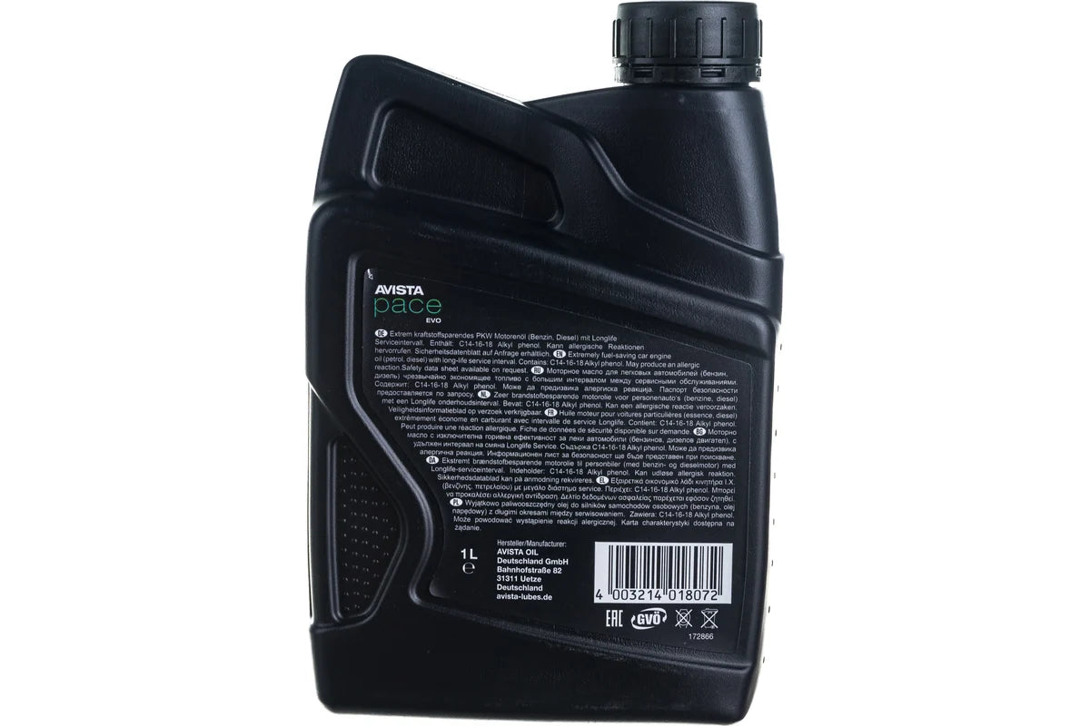 Avista AVISTA PACE Engin Oil EVO FE SAE 5W-30 5L