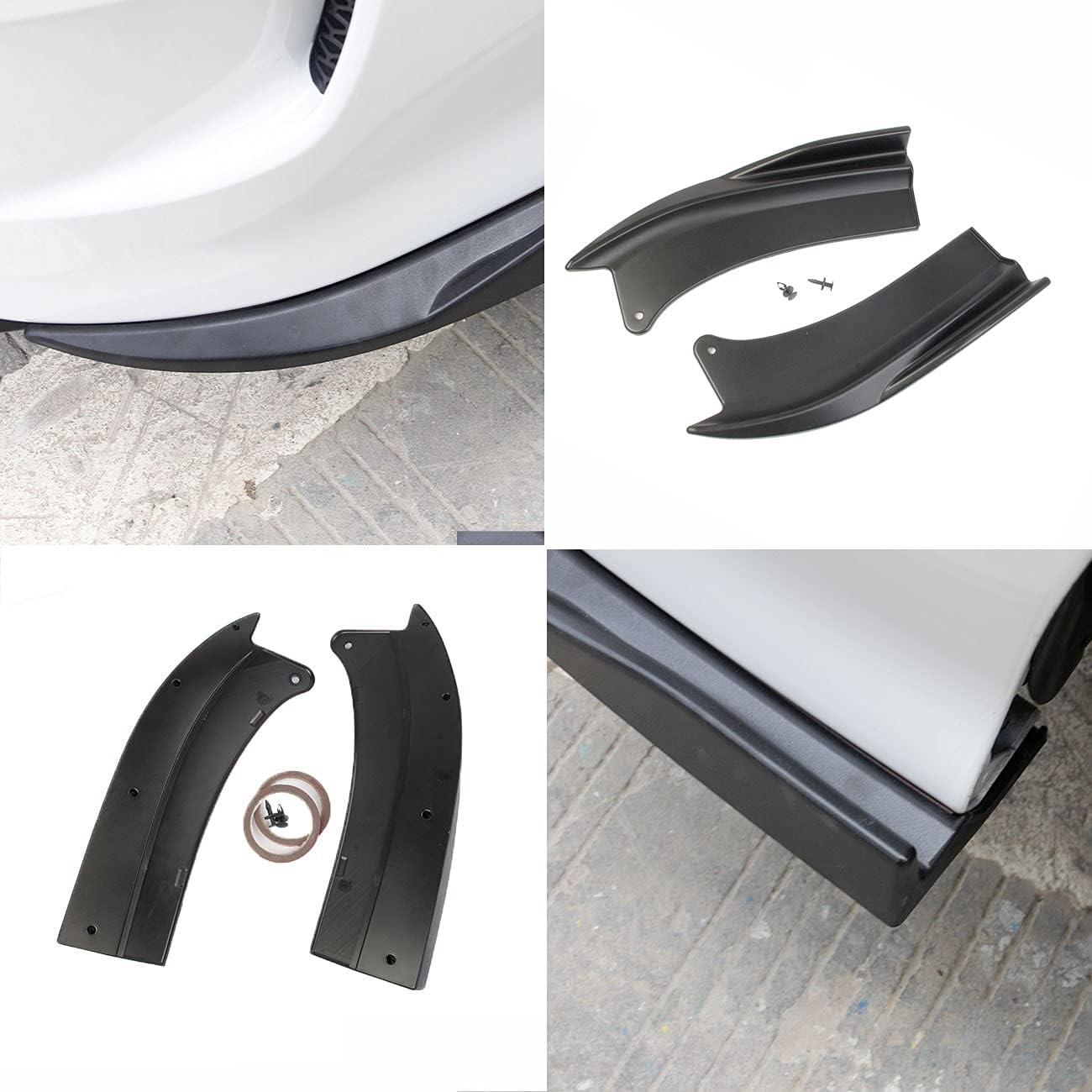 Car Rear Bumper Spoiler Bumpers Lip Diffuser Splitter Protector for Dodge Charger 2015-2021