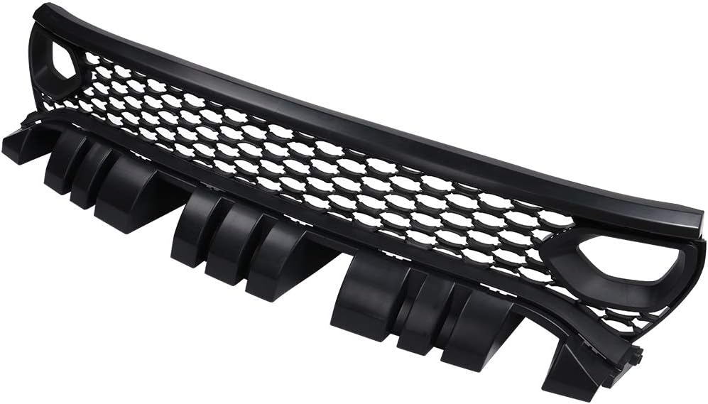 Front Upper Bumper Grille with Compatible for 2015-2023 Dodge Charger SRT/Scat Pack