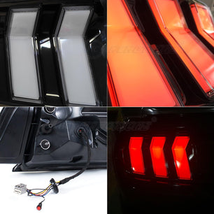 LED Taillights For Ford Mustang 2015-2022 (6 Lighting Modes)