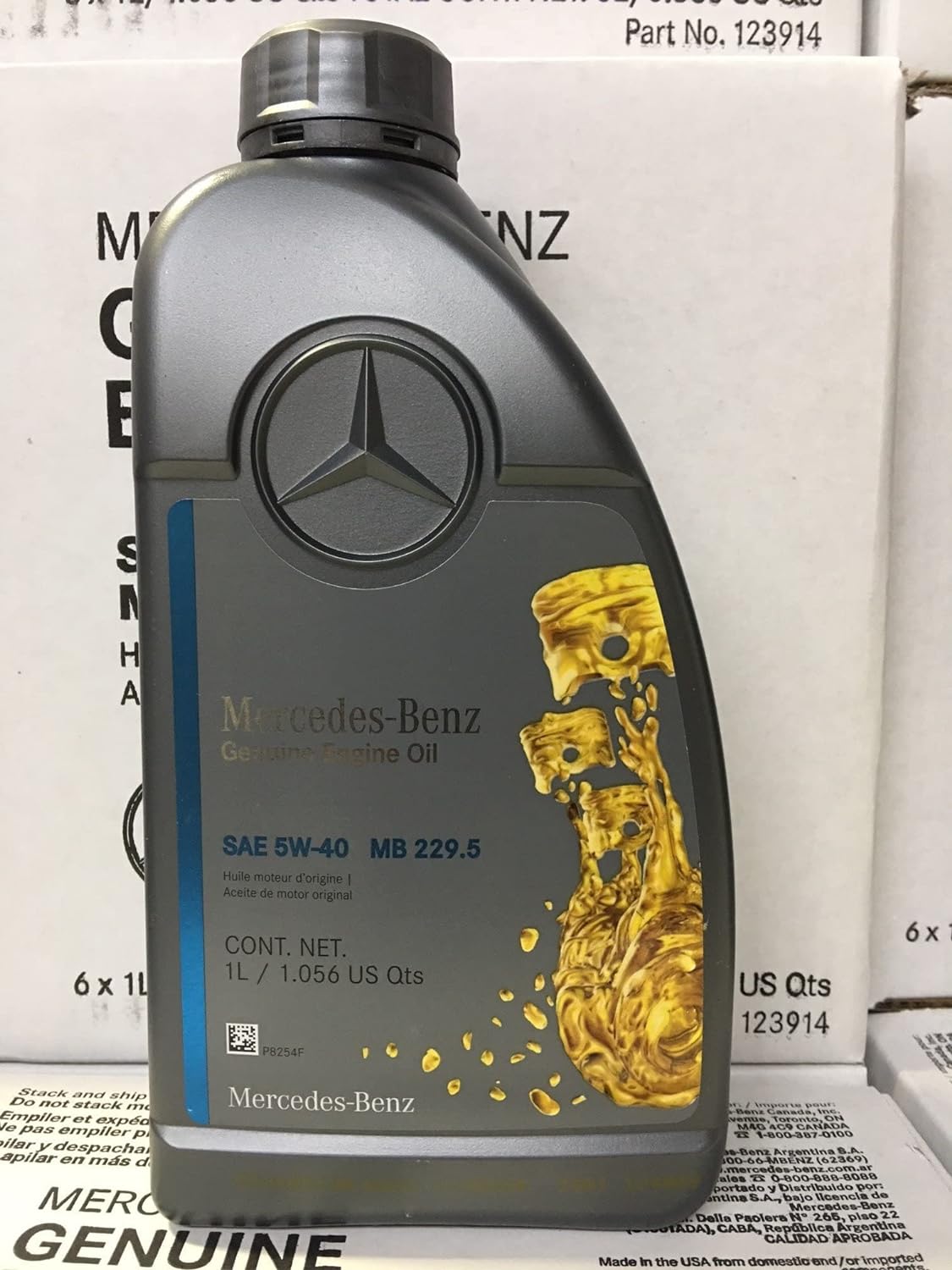 MERCEDES SAE 5W40 229.50 Engine Oil, (1 L)