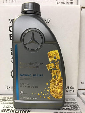 MERCEDES SAE 5W40 229.50 Engine Oil, (1 L)