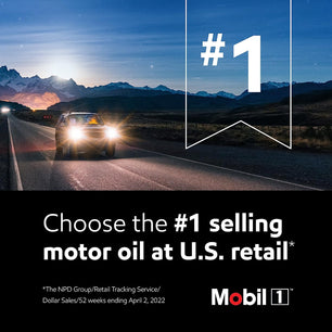 Mobil 1 120769 High Mileage 5W-30 Motor Oil (5 Quart)