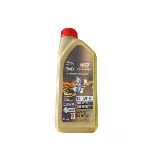 Castrol EDGE Professional for Land Rover & Jaguar 0w20 Synthetic Genuine Engine Oil, 1 Litres