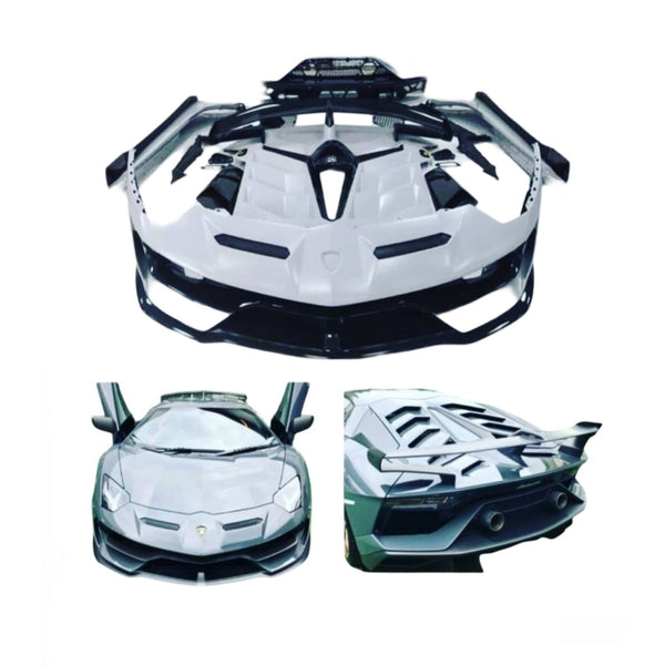 Lamborghini Aventador LP700 LP720 LP750 Upgradation SVJ Carbon Fiber B ...