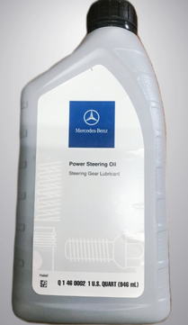 Genuine Mercedes-Benz Power Steering Oil Fluid 1 Liter OE Quart