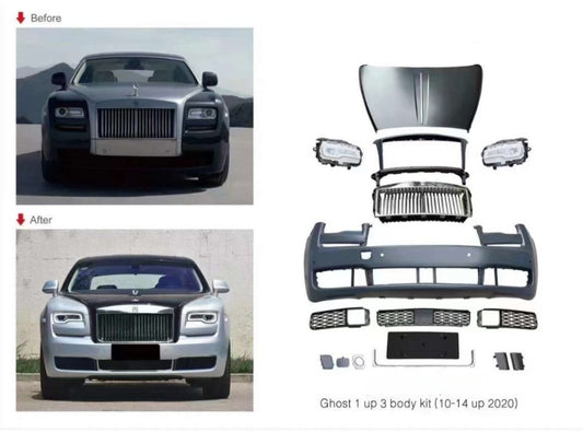 Rolls Royce Ghost body kit from (2010 - 2014) upgrade to 2020 Full set