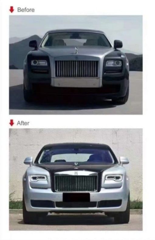 Rolls Royce Ghost body kit from (2010 - 2014) upgrade to 2020 Full set