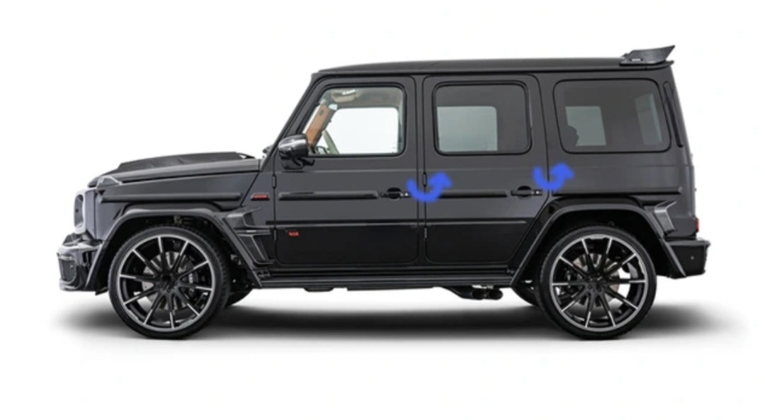Mercedes-Benz G63/G500 suction doors . soft close Automatic door system from (2019 to 2024) for 5doors