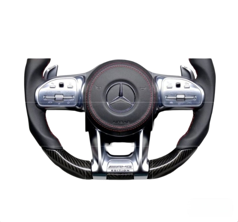 Mercedes-Benz AMG Carbon steering wheel for C E S G GLS model year 2014 up