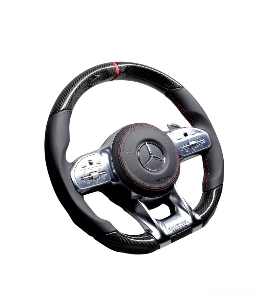 Mercedes-Benz AMG Carbon steering wheel for C E S G GLS model year 2014 up