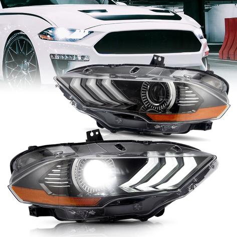 HEADLIGHTS FOR 2018-2022 FORD MUSTANG 2Peace