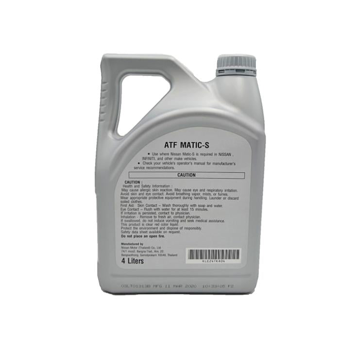 Nissan Automatic Transmission Fluid 4L