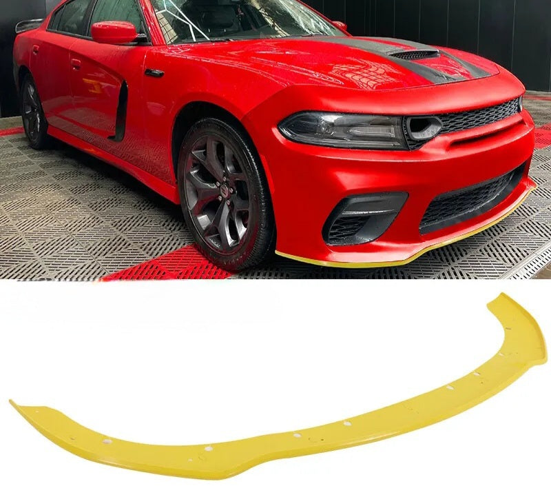 Dodge Charger Front Bumper Lip Guard Yellow Fit for (2015-2023)