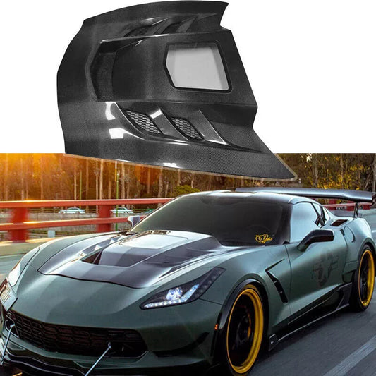 Carbon Fiber C7 Z06 Engine Bonnet Hood for Corvette Chevrolet C7 2014-19