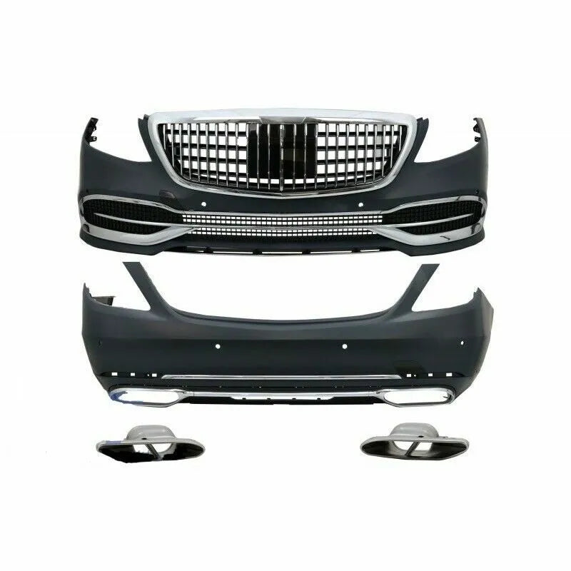 "Maybach Style" Body Kit 14-20 220 S-Class W222 560 Conversion Full S63