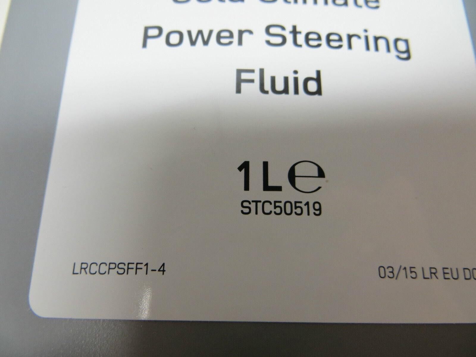 Land Rover New Genuine Cold Climate Power Steering Fluid Oil STC50519 (1 Litre)