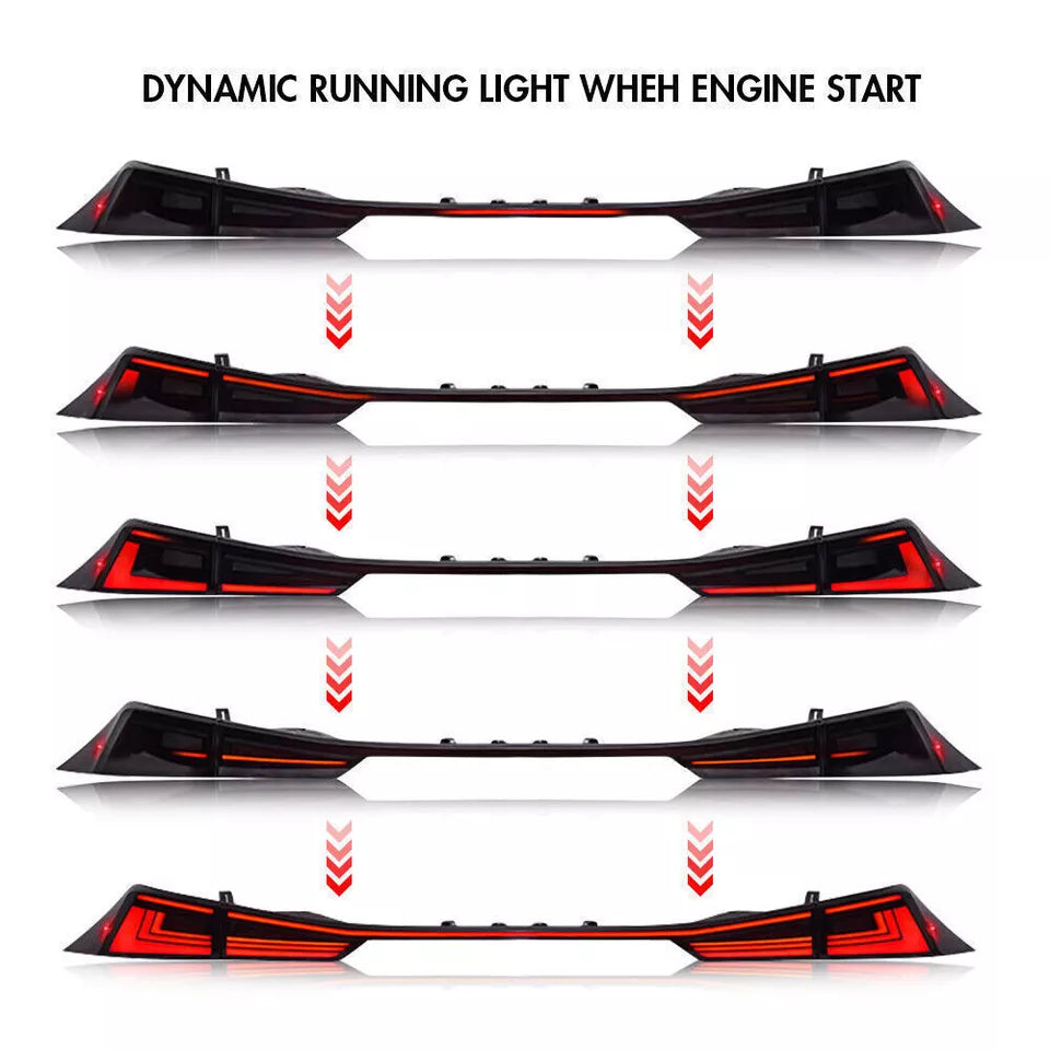 LED Tail Lights Assembly For Lexus IS 250 300 350 500 200t 2014-2021 Rear Lamps