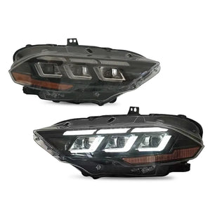 2024 Design Headlights For Ford Mustang 2018-2023 Start UP Animation DRL Sequential 2PCS